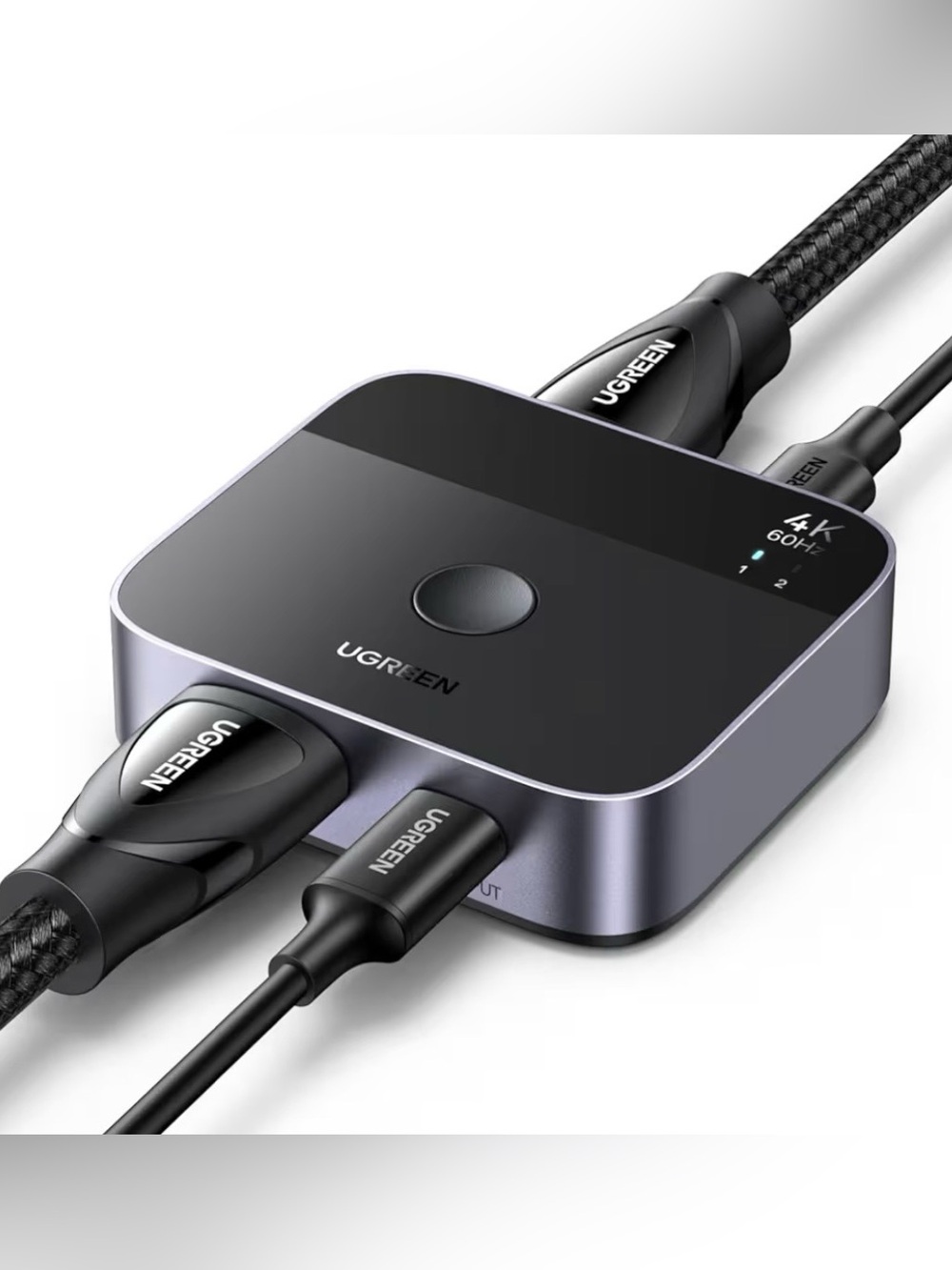 UGREEN USB-C HDMI Switch 2-In-1 Out 4K 60Hz HDR HDCP 2.2 Laptop PS5 Xbox Mac